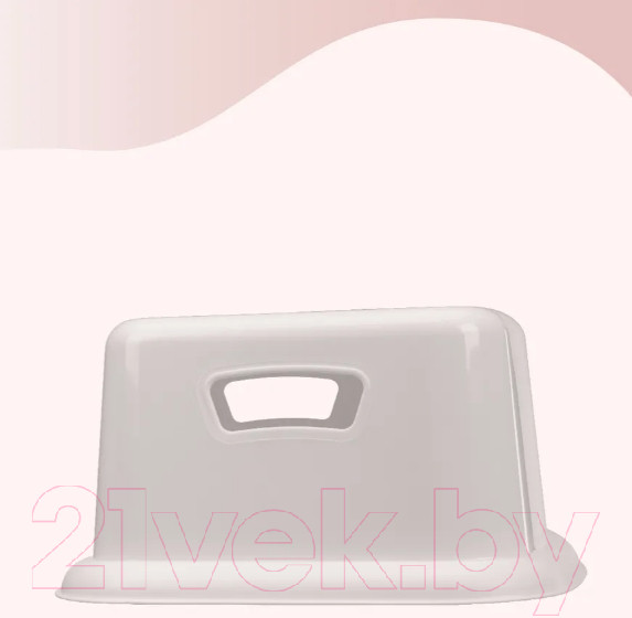 Изображение товара Табурет-подставка Пластишка 431367134 (светло-бежевый)