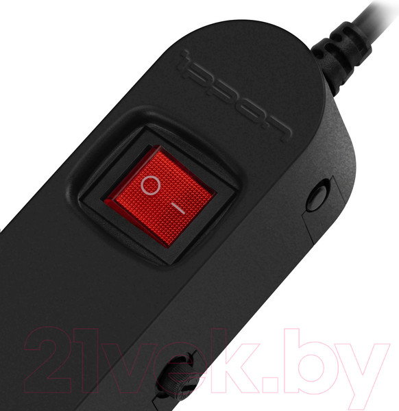 Изображение товара Сетевой фильтр IPPON NF-EU-1.8-10 (1.8м, 6 розеток, черный)