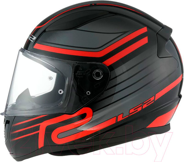 Изображение товара Мотошлем LS2 FF353 Rapid 2 Circuit (XXL, черный/красный)