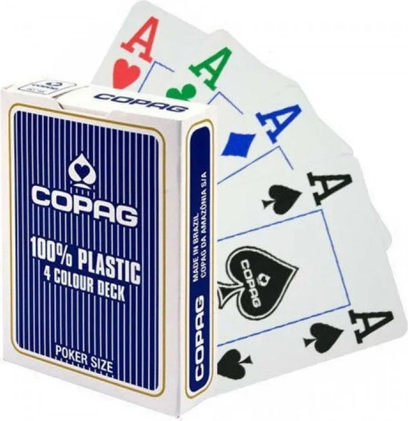 Изображение товара Игральные карты Copag 4 Colour / CPG-18-B (синий)