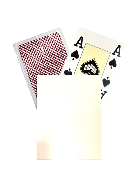 Изображение товара Игральные карты Copag Poker Tech Art jumbo index / CPG-TA-R (красный)