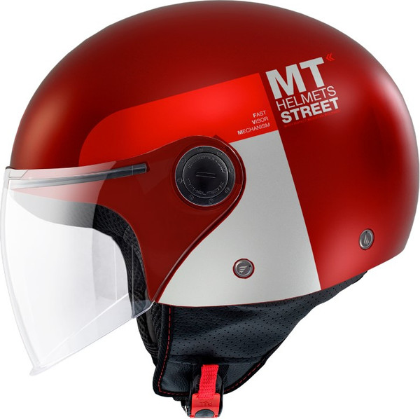 Изображение товара Мотошлем MT Helmets Street S Inboard (XL, матовый красный)