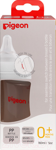 Изображение товара Бутылочка для кормления Pigeon 80272 (160мл)