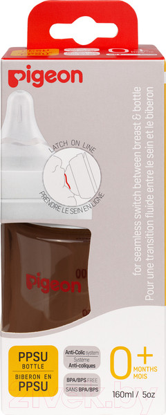 Изображение товара Бутылочка для кормления Pigeon 80277 (160мл)