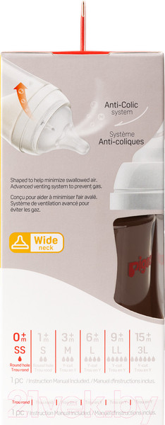 Изображение товара Бутылочка для кормления Pigeon 80277 (160мл)