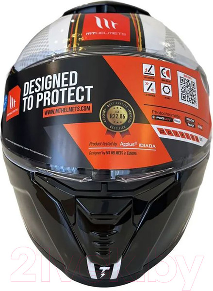 Изображение товара Мотошлем MT Helmets Thunder 4 Sv Beam (XXL, глянцевый)