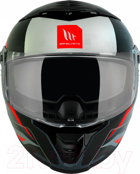 Изображение товара Мотошлем MT Helmets Thunder 4 Sv Exeo (XL, глянцевый красный)