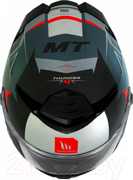 Изображение товара Мотошлем MT Helmets Thunder 4 Sv Exeo (XXL, глянцевый красный)