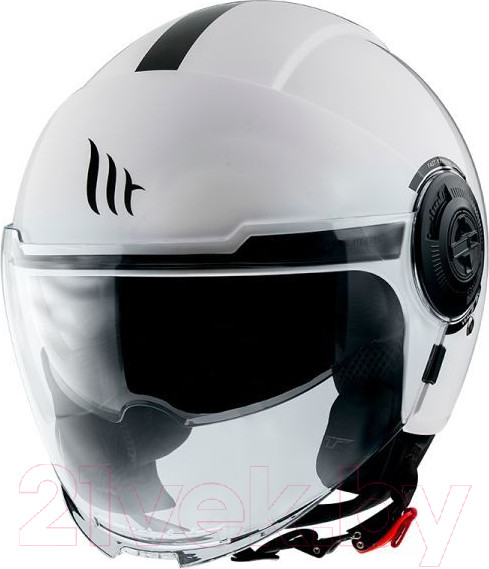 Изображение товара Мотошлем MT Helmets Viale SV Solid A0 (XS, глянцевый белый)