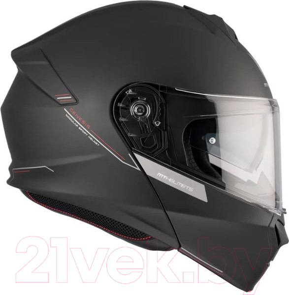 Изображение товара Мотошлем MT Helmets Genesis SV Solid A1 (L, матовый черный)