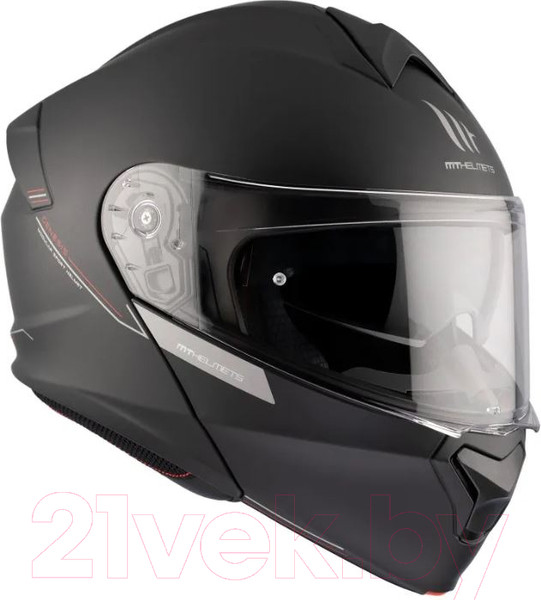 Изображение товара Мотошлем MT Helmets Genesis SV Solid A1 (L, матовый черный)