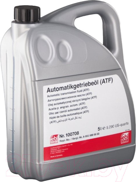 Изображение товара Жидкость гидравлическая Swag 10100708 (5л, желтый)