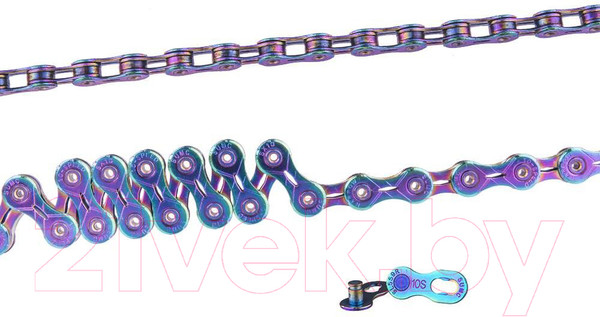 Изображение товара Цепь для велосипеда ZTTO LT-10SLTFHR (хамелеон)