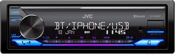 Изображение товара Автомагнитола JVC KD-X482BT