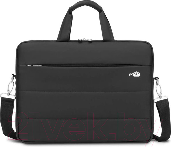 Изображение товара Сумка для ноутбука PC Pet 15.6 PCP-15601BK (черный нейлон)