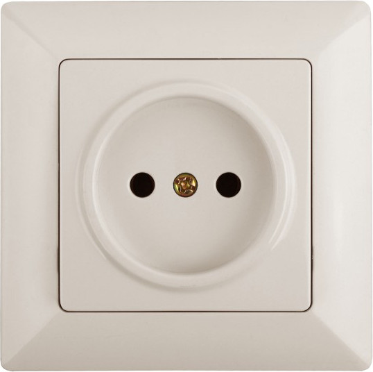 Изображение товара Розетка INTRO Solo 4-201-02 / Б0053642 (слоновая кость)