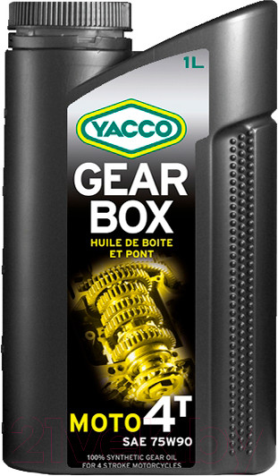 Изображение товара Трансмиссионное масло Yacco 75W90 Gearbox 4T/1 (1л)