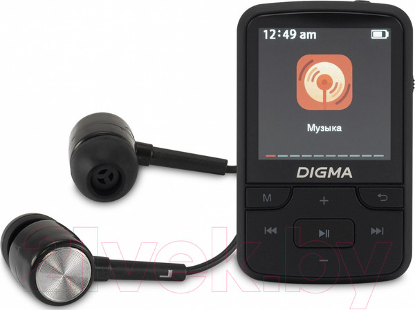 Изображение товара MP3-плеер Digma Z5 BT 16Gb / Z5B (черный)