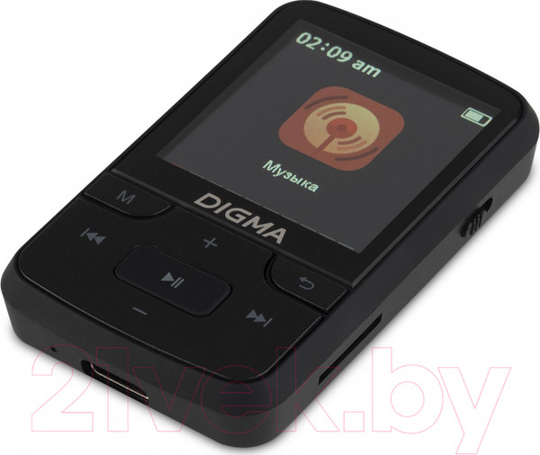 Изображение товара MP3-плеер Digma Z5 BT 16Gb / Z5B (черный)