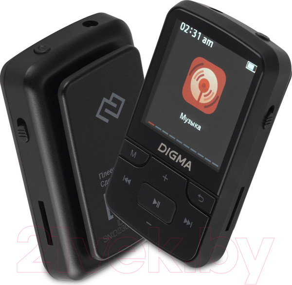 Изображение товара MP3-плеер Digma Z5 BT 16Gb / Z5B (черный)