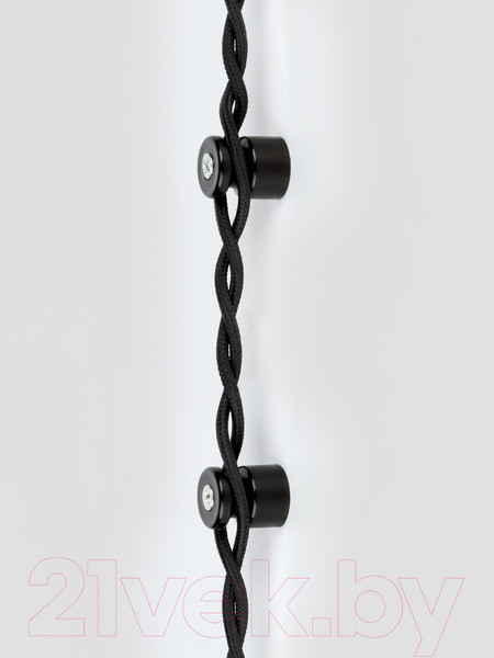 Изображение товара Декоративный изолятор TDM SQ2804-0104 (100шт, черный)