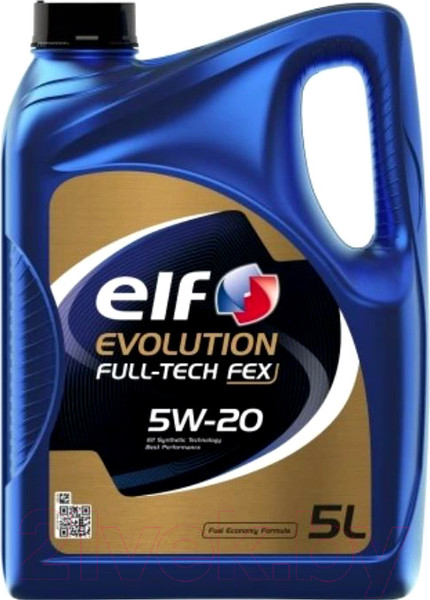 Изображение товара Моторное масло Elf Evolution Full-Tech FEX 5W20 (5л)