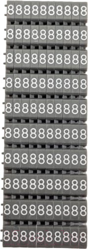 Изображение товара Маркер кабельный TDM SQ0534-0054 (100шт, серый)