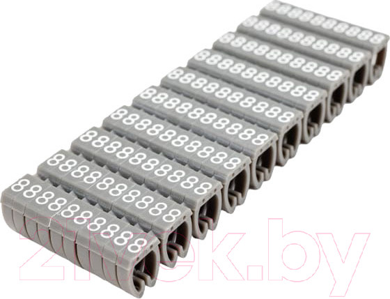 Изображение товара Маркер кабельный TDM SQ0534-0054 (100шт, серый)