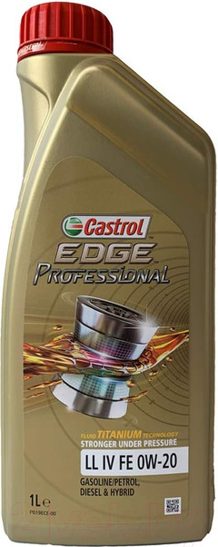 Изображение товара Моторное масло Castrol Edge Professional LL IV FE 0W20 (1л)