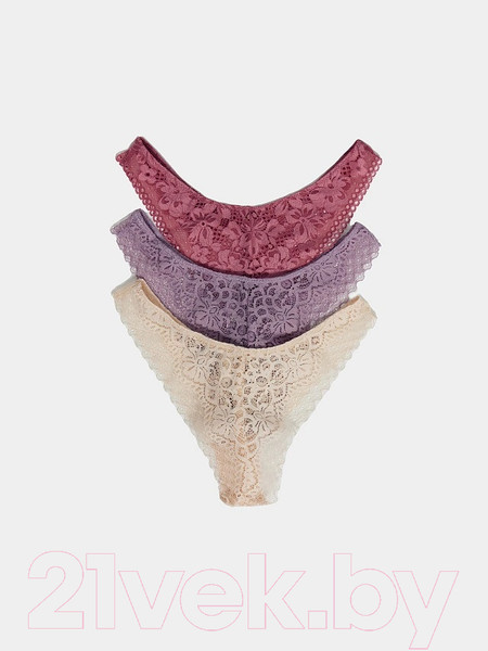 Изображение товара Комплект женских трусов Mark Formelle 412394-3 (р.102, морской туман)