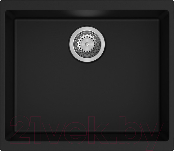 Изображение товара Мойка кухонная Longran Geos GES530.460 (оникс)