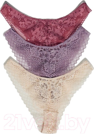 Изображение товара Комплект женских трусов Mark Formelle 412394-3 (р.106, морской туман)