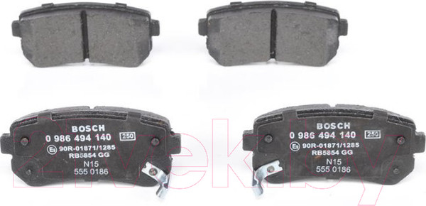 Изображение товара Тормозные колодки Bosch 0986494140