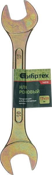 Изображение товара Гаечный ключ СибрТех Рожковый 14310