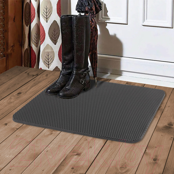 Изображение товара Коврик грязезащитный Laima Eva 608712 (серый)