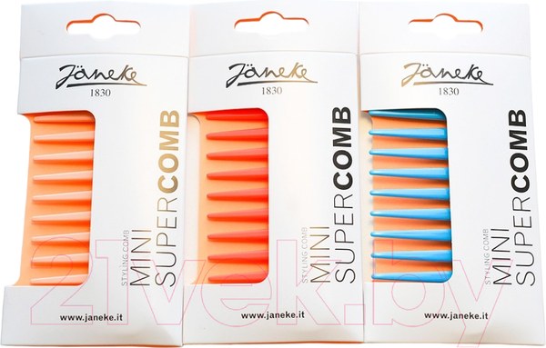 Изображение товара Расческа Janeke Mini Supercomb 82872LIM (неоновый лайм)