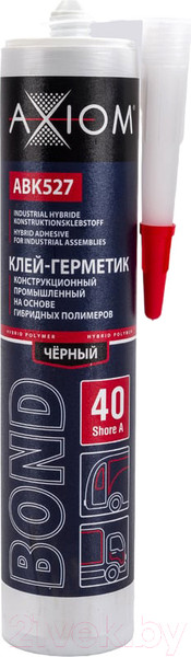 Изображение товара Клей-герметик Axiom ABK527 (280мл, черный)