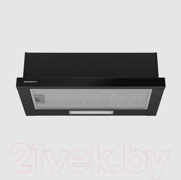 Изображение товара Вытяжка телескопическая Maunfeld Clyde 50 (черное стекло)