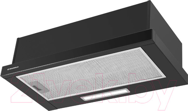 Изображение товара Вытяжка телескопическая Maunfeld Clyde 50 (черное стекло)