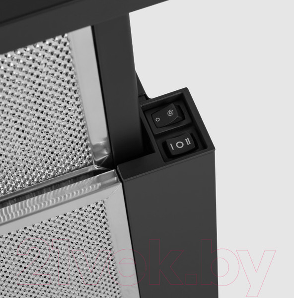 Изображение товара Вытяжка телескопическая Maunfeld Clyde 50 (черное стекло)