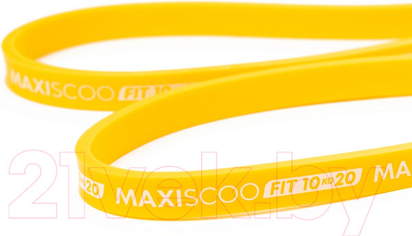 Изображение товара Эспандер Maxiscoo Fit 10-20кг / MSF-LU-270723-1020-YL (желтый)