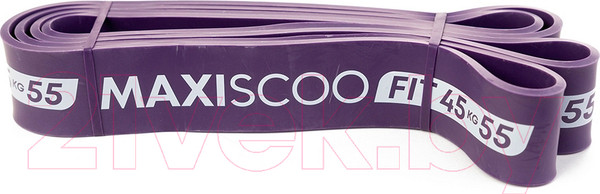 Изображение товара Эспандер Maxiscoo Fit 45-55кг / MSF-LU-270723-4555-PR (фиолетовый)