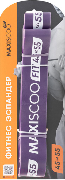 Изображение товара Эспандер Maxiscoo Fit 45-55кг / MSF-LU-270723-4555-PR (фиолетовый)