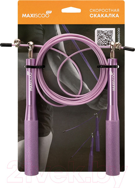 Изображение товара Скакалка Maxiscoo Fit MSF-XN-200723-PR (фиолетовый)