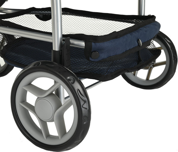 Изображение товара Коляска для куклы Pituso Сердечки / 9665С (синий)