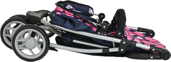 Изображение товара Коляска для куклы Pituso Сердечки / 9665С (синий)