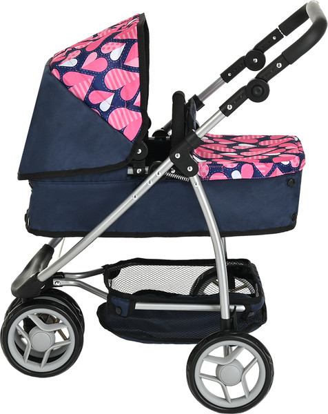 Изображение товара Коляска для куклы Pituso Сердечки / 9665С (синий)