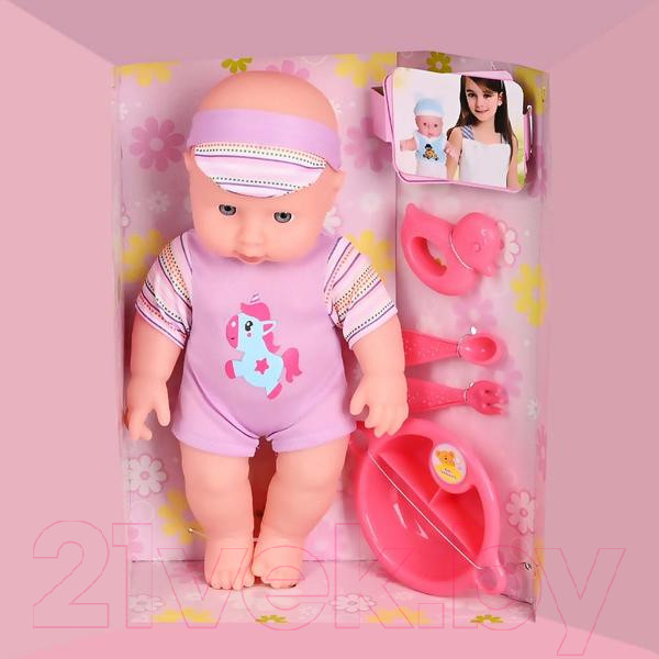 Изображение товара Пупс с аксессуарами Pituso HWA1308590 (фиолетовый)