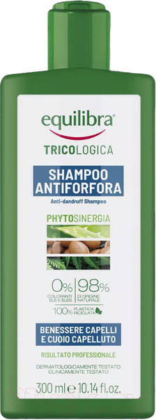 Изображение товара Шампунь для волос Equilibra Tricologica против перхоти (300мл)