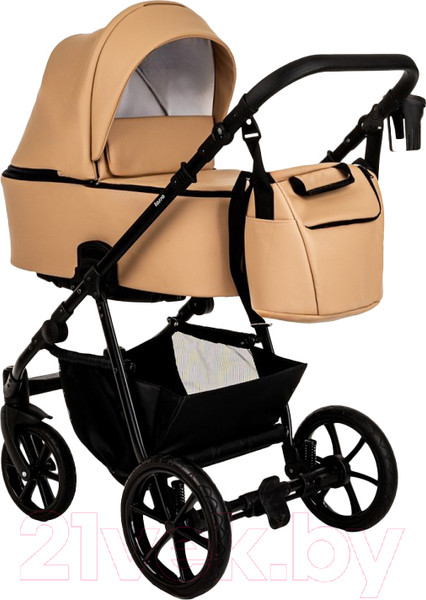 Изображение товара Детская универсальная коляска Pituso Tossa 2 в 1 / TS/25/6 (кожа/Camel)